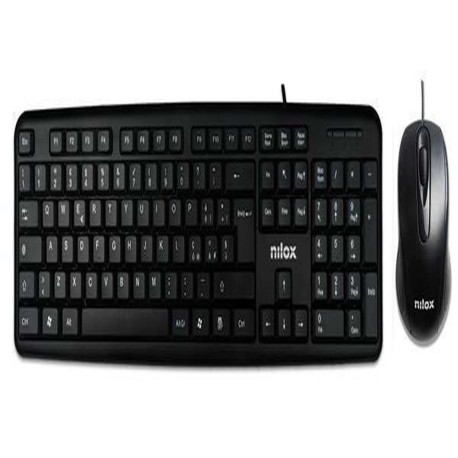 KIT CT20 KEYBOARD + MOUSE USB BLACK