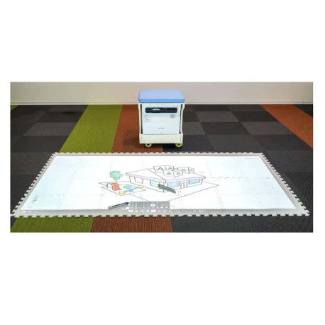 KIT FORMATO DA 1 PZ EB-735FI CON POUF A ROTELLE