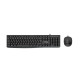 KIT KEYBOARD + MOUSE USB BLACK