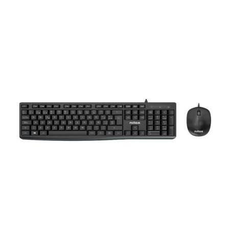KIT KEYBOARD + MOUSE USB BLACK