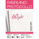 Fabriano CARTA PROTOCOLLO A4 60g 200ff - RIG C