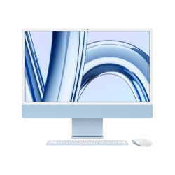 Apple iMac with 4.5K Retina display - All-in-one - M3 - RAM 8 GB - SSD 256 GB - M3 10-core GPU - GigE, 802.11ax (Wi-Fi 6E), Blu