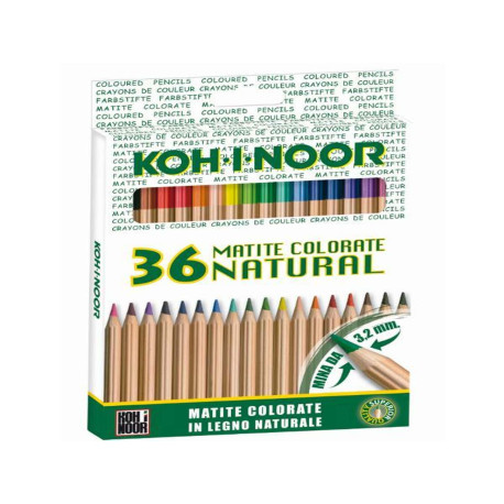 Koh-I-Noor astuccio matite colorate natural