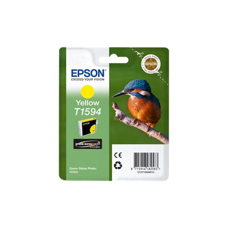 Epson T1594 - 17 ml - giallo - originale - blister - cartuccia d'inchiostro - per Stylus Photo R2000
