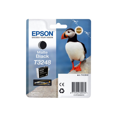 Epson T3248 - 14 ml - nero opaco - originale - cartuccia d'inchiostro - per SureColor P400, SC-P400