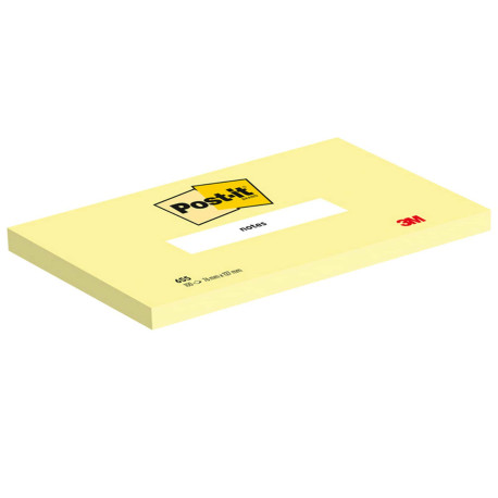 Blocco foglietti - 655 - 76 x 127 mm - giallo Canary - 100 fogli - Post-it