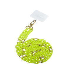 LACET CHAIN YELLOW FLUO