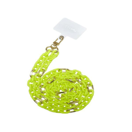 LACET CHAIN YELLOW FLUO
