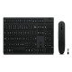 Lenovo 4X31R64334, Full-size (100%), Wireless, RF senza fili + Bluetooth, Tasto con meccanismo a forbici, Grigio, Mouse incluso