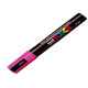 Marcatore a base d'acqua Uni Posca PC5M  - punta tonda media da 1,8mm a 2,5mm - rosa - Uni Mitsubishi