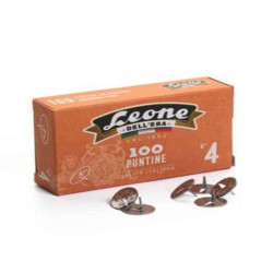 Leone Dell'Era Puntine in acciaio N4Confezione da 10 scatole x100 puntine ciascuna