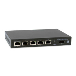 LEVELONE GEP-0625 - SWITCH PoE 6-PORTE 2,5 GIGABIT, 5x Porte PoE, 1x 10GSFP+, 65W