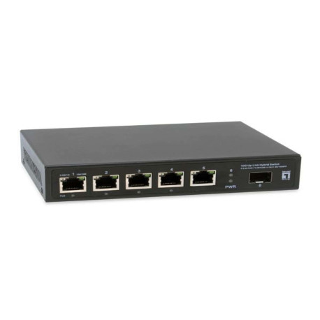 LEVELONE GEP-0625 - SWITCH PoE 6-PORTE 2,5 GIGABIT, 5x Porte PoE, 1x 10GSFP+, 65W