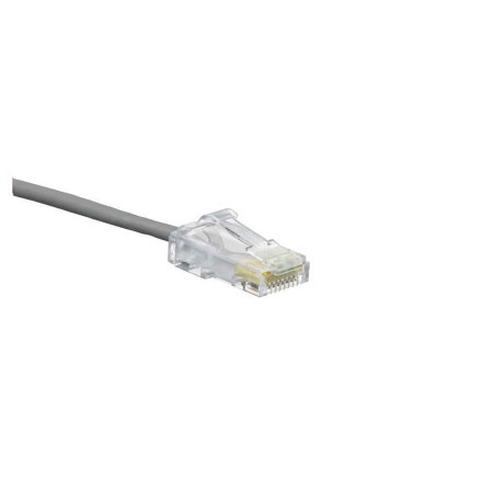 Leviton Cavo di permutazione ad alta flessibilita' piccolo diametro Cat 6, 4,6 m (15 piedi), grigio