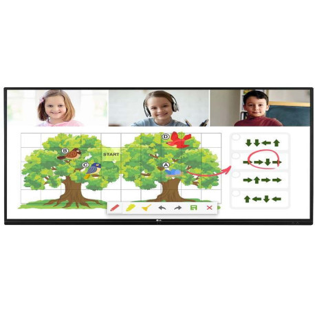 LG 65TR3DJ-B DISPLAY INTERATTIVO MULTITOUCH FORMATO 65, 75, 86