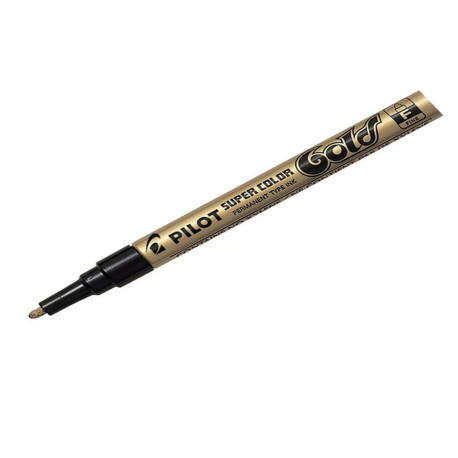 Marcatore a vernice Super Color - punta fine 3 mm - oro - Pilot