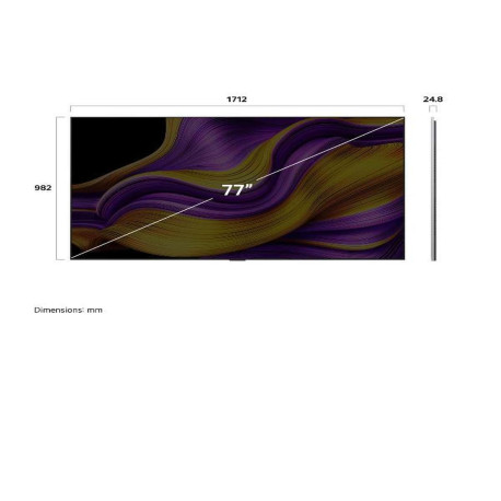 LG 77 OLED EVO G5 4K UHD WALL WEBOS25