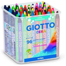 GIOTTO Pastelli a Cera - 96 pezzi