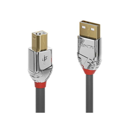 Lindy adattatore Cavo USB 2.0 Tipo A a B Cromo Line, 3m
