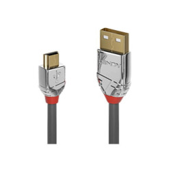 Lindy adattatore cavo USB 2.0 Tipo A a Mini-B Cromo Line, 5m