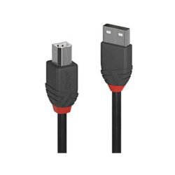 Lindy Cavo USB 2.0 Tipo A a B Anthra Line, 0.2m
