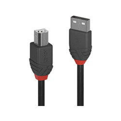 Lindy Cavo USB 2.0 Tipo A a B Anthra Line, 0.5m