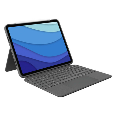 Logitech 920-010145, QWERTY, Spagnolo, Trackpad, 1,8 cm, 1 mm, Apple
