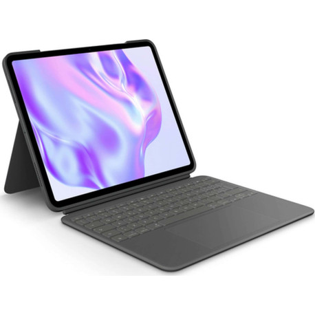 Logitech Combo Touch, QWERTY, Italiano, Trackpad, 1,9 cm, 1 mm, Apple