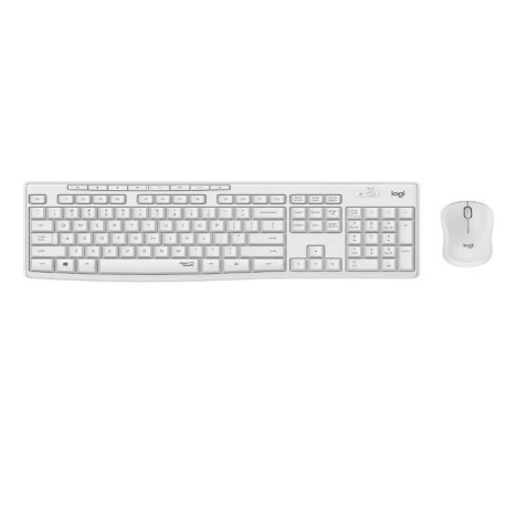 Logitech MK295 Silent Wireless Combo Bianco