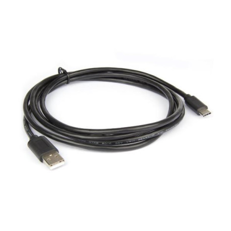 Hamlet XCU2A-UC-MM18 Cavo da USB-C a USB A 2.0 MM 180 cm Nero