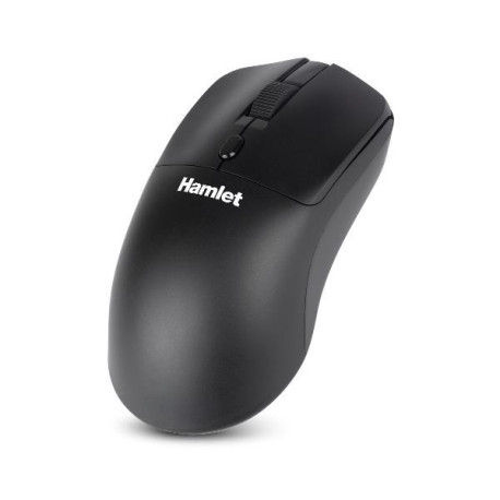 Hamlet XMICEBTW-RBMouse Ottico 1600Dpi Wireless 2,4Ghz + Bluetooth 5.0