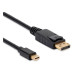 Hamlet XVCMDP-DP180Cavo Adattatore Monitor Video Mini DisplayPort M to DisplayPort M 4K 180 cm