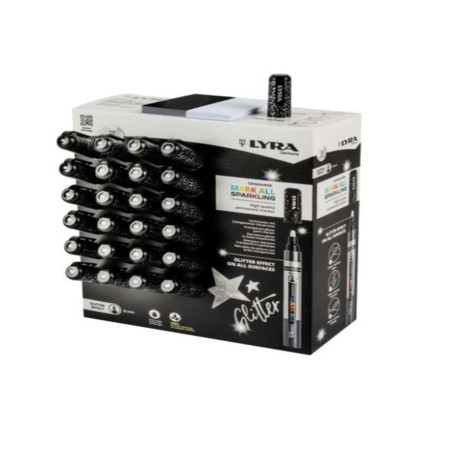 Lyra GRADUATE MARK ALL 2MM SPARKLING DISPLAY 24PZ + 1 TESTER