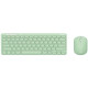 LYRA WL KEYBOARD MOUSE IT Green