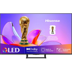 Hisense A7Q 55A79Q, 127 cm (50"), 3840 x 2160 Pixel, QLED, Smart TV, Wi-Fi, Nero