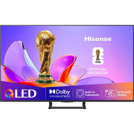 Hisense A7Q 55A79Q, 127 cm (50"), 3840 x 2160 Pixel, QLED, Smart TV, Wi-Fi, Nero