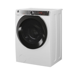 Hoover lavasciuga Caricamento frontale, Libera installazione, Bianco, Sinistra, Nero, Manopola, Touch - H5DPB 485BC91-S