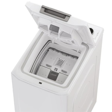 Hoover THOS486TM4-S lavatrice Caricamento dall'alto 8 kg, bianco