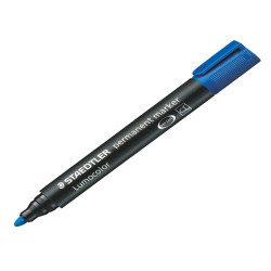 Marcatore Lumocolor Permanent 352 - punta tonda - tratto 2 mm - blu - Staedtler