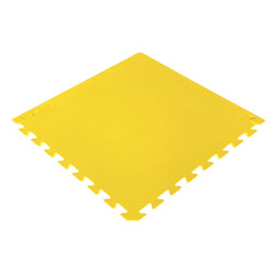 Mattonella EVA - 50 x 50 x 1 cm - giallo - CWR