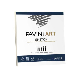 Album collato Sketch - A4 - 90 gr - 40 fogli - Favini Art