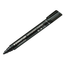 Marcatore Lumocolor Permanent 352 - punta tonda - tratto 2 mm - nero - Staedtler