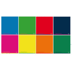 Maxiquaderno Pigna Colours - A4 - 5 mm - c/margine - 42 fogli - 80 gr - Pigna