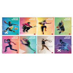 Maxiquaderno Sport - A4 - rigo di 3a - 42 fogli - 80 gr - Pigna