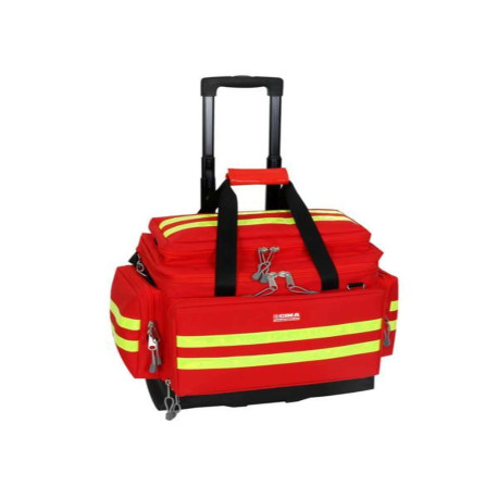 Medicali e diagnostica - BORSA SMART CON TROLLEY - Media - Rossa