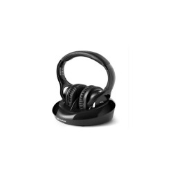 Meliconi cuffie senza filo, Jack 3,5mm, nero