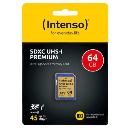 Intenso SDXC UHS-I PREMIUM 64 GB