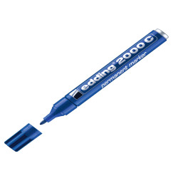 Marcatore permanente 2000C - punta conica - da 1,5 a 3 mm - blu  - Edding