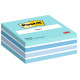 Blocco foglietti Cubo - 2028-B - 76 x 76 mm - 72 gr - colori assortiti - 450 fogli - Post-it