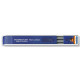 Mine Mars Carbon 200 gradazione H 2 mm lunghezza 130 mm per carta e cartoncino da disegno (Astuccio 12)